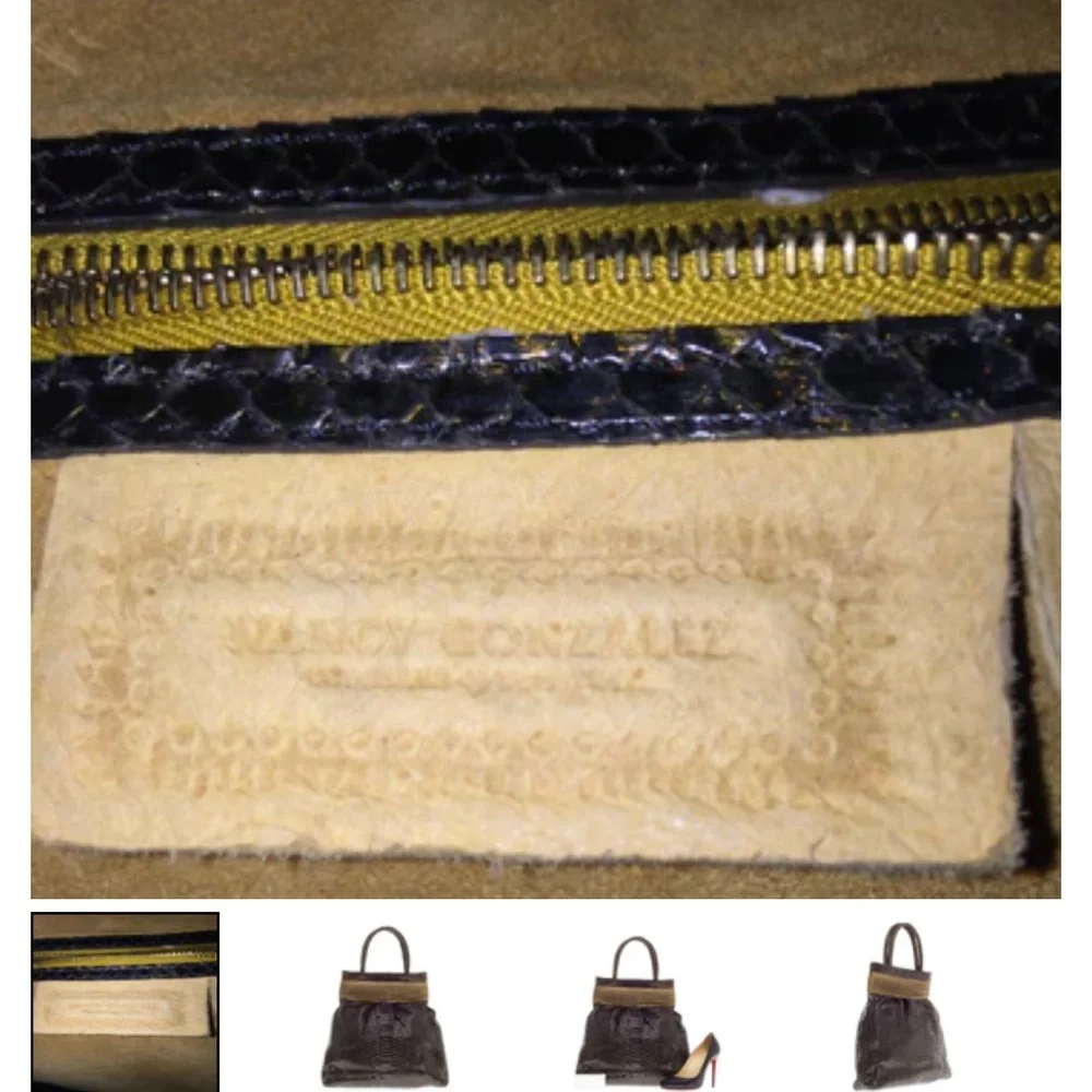 Nancy Gonzalez python bag - Picture 3 of 4